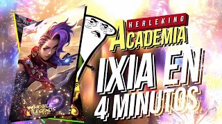 IXIA EN 4 MINUTOS 🤩 Como jugar con Ixia, Ixia Guia, Ixia tutorial - MOBILE LEGENDS (SALDANDO DEUDA)🗿