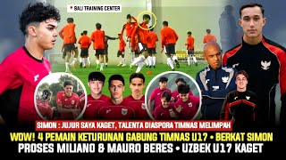 🔴 BARU TIBA LANGSUNG LATIHAN! MALAM2 4 Pemain Keturunan Gabung Timnas U17~Miliano Ready~Mauro Beres