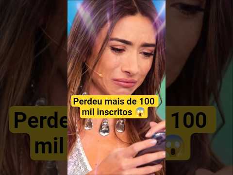 🚨 PATRÍCIA ABRAVANEL EM QUEDA LIVRE: +100 MIL INSCRITOS PERDIDOS!