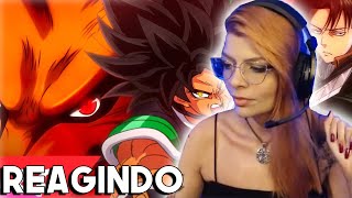 REAGINDO Rap do Broly, Kyuubi e Levi - O PODER DA MINHA IRA 2 | NERDHITS - BLUEZINHA