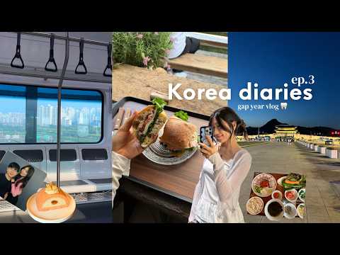 Korea diaries 💌 making memories, solo day, makeup haul, gap year vlog