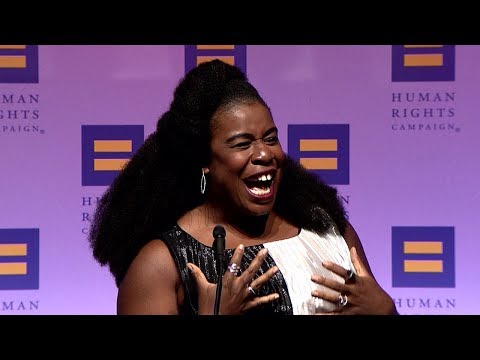 Uzo Aduba Receives the HRC Ally For Equality Award