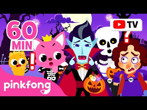 [Best of the Best] Spooky Cartoon for Kids 🧟‍♂️ | 2024 Special | Zombie Shark | Pinkfong Official