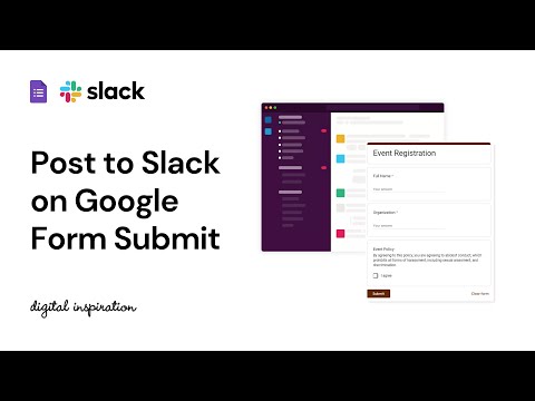 Send Google Form Responses to Slack Channels