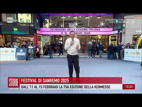 Il Festival di Sanremo 2025 - Storie italiane 10/02/2025