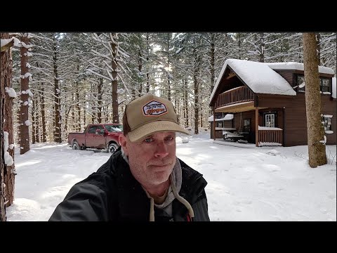 Special Delivery at Home! Winter Wonderland at the Cabin