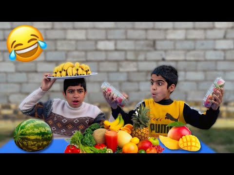 شباوي بائع الموز🍌المتكبر vs نضوري بائع الفراولة🍓المتواضع! 🤣 من سيربح؟