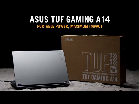 Unboxing the ASUS TUF Gaming A14 | 2024