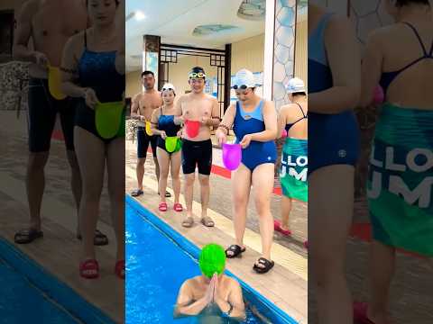 Swimming Pool 👙 🥽 Swimming Cap 🤪😚✌️#shorts #swimming #fitness #flyboard #bluesilver #waterpark