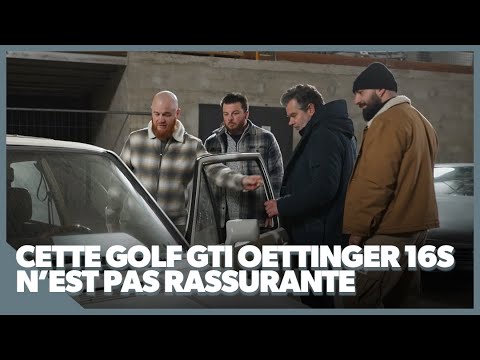 Une Golf GTI Oettinger 16s… à l’arrêt depuis 20 ans !