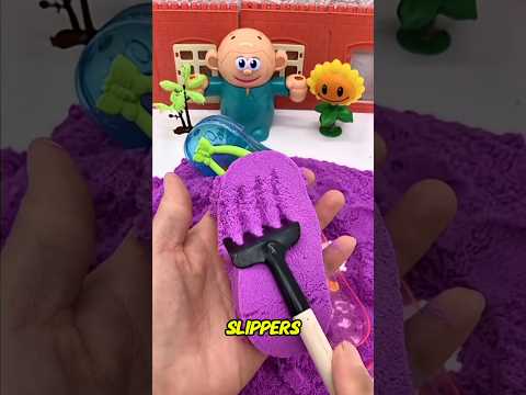 Dad Didn’t Get Me Pink Slippers 💔👡 So I Made My Own! 🛠️😎 #shortvideo