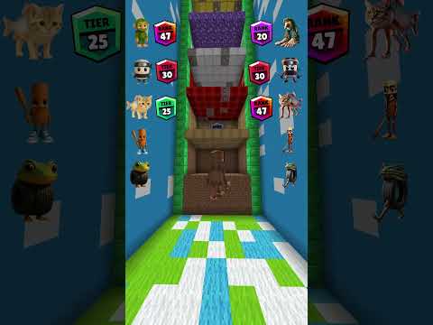 Italian Brainrot Kids vs Adults! Who Jumps Higher in #minecraft 5
