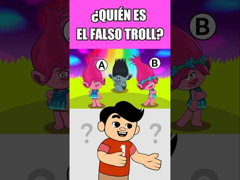 ¿QUIÉN ES EL FALSO TROLL? #quiz #trivia