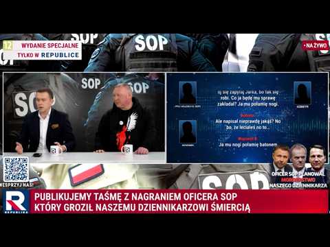 CZYSTA KOMUNA! Człowiek Sikorskiego grozi śmiercią Nisztorowi? Republika ujawnia wstrząsające fakty!