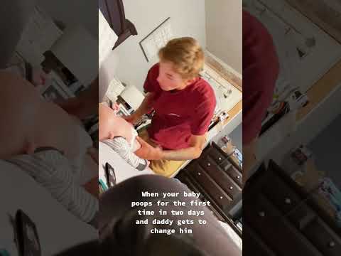 First Time Dad Tries to Change a Diaper... Hilarious!#happ #funny #babylove #cutebaby #funnymoments
