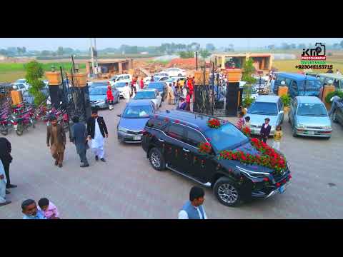 Mafia style wedding barat | Barat Car view  | Pakistani Wedding |Dji Shoot |JK Movies|My Drone Shoot