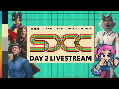 IGN at SDCC - Day 2 Livestream with Peacemaker, Scott Pilgrim EX, TWD: Daryl Dixon, and More