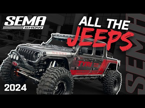 Every Jeep Wranglers and Gladiators at SEMA 2024!