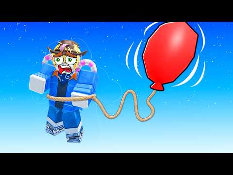 Terbang Pakai Balon?! Aku Tiup Balon dan Keluar Angkasa!