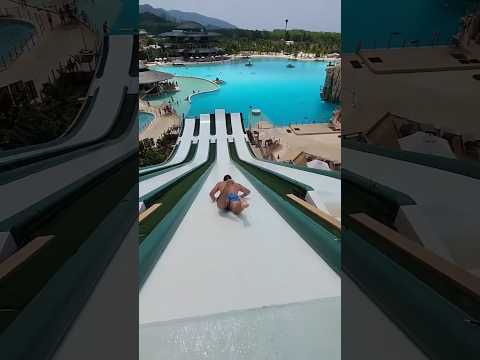 When Get Stuck In A Water Slide #ytshorts