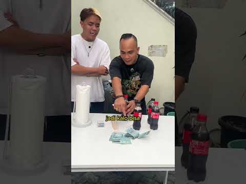 gimana caranya buka coca-cola tanpa berbusa setelah dikocok? #idealis92 @Idealis92