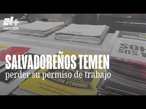 Miles de salvadoreños en riesgo de perder su permiso de trabajo por vencimiento del TPS