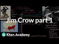 Exploring the Origins of Jim Crow Segregation