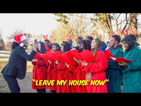 Singing Ghetto Christmas Carols Prank! 4