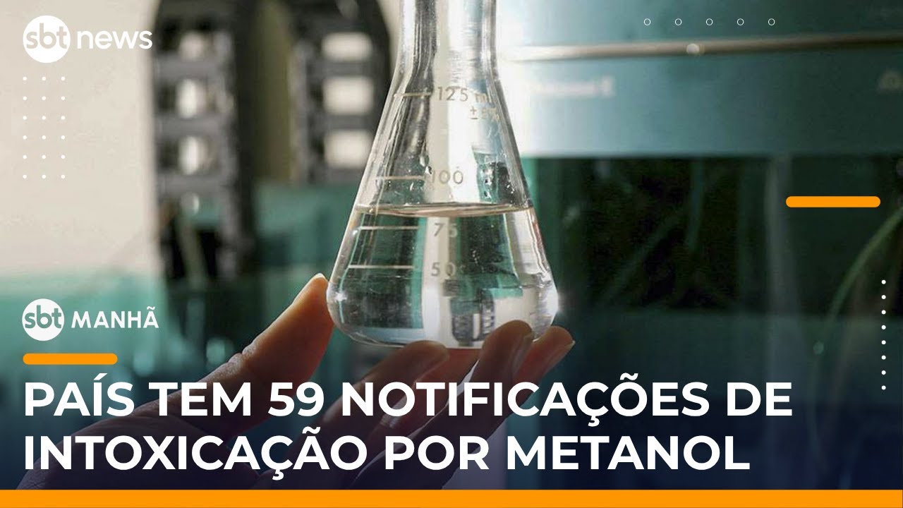 SBT Notícias: Número de casos suspeitos de intoxicações por metanol chega a 59