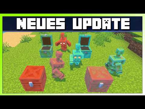 KUPFERRÜSTUNG, KUPFERTOOLS & KUPFERGOLEM im neuen Snapshot! - Minecraft UPDATE