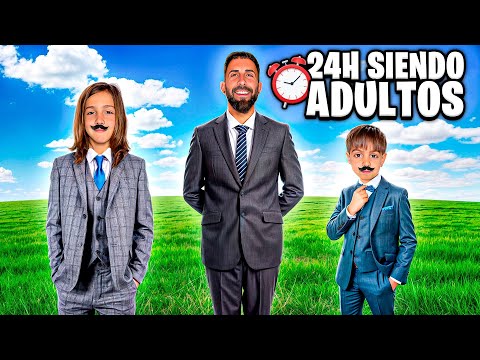 24 HORAS SIENDO ADULTOS | Familia Amiguindy