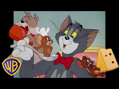 Tom y Jerry en Latino | Las comidas más ricas en Tom y Jerry 🍕🍖 |  @WBKidsLatino