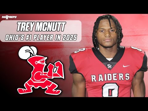 OHIO'S #1 PLAYER IN THE CLASS OF 2025 TREY MCNUTT | 2023 HIGHLIGHTS 🏈 🔥
