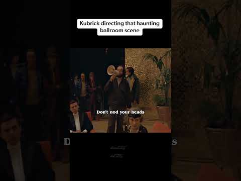 Kubrick directing The Shining ballroom scene