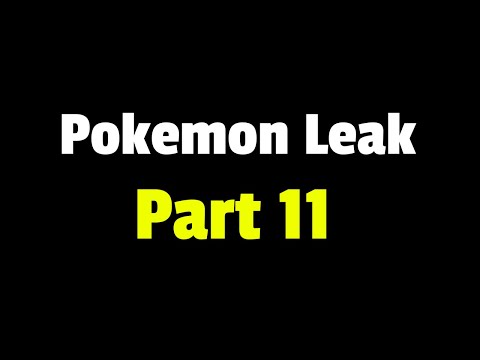 The Gamefreak Pokemon Leak - Part 11 (beta x and y)