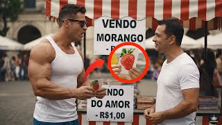 MORANGO DO AMOR 🍓😂 (PEGADINHA) Paguei R$1,00 só pra VER!