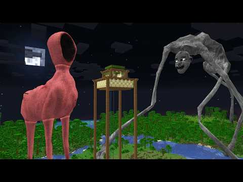SURVIVING FROM THE LAMB AND COUNTRY ROAD CREATURE ARRIVAL in Minecraft | Gameplay
