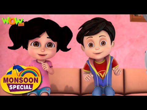 Vir The Robot Boy Monsoon Special Compilation | 01 | Cartoon for kids | #wowkidz