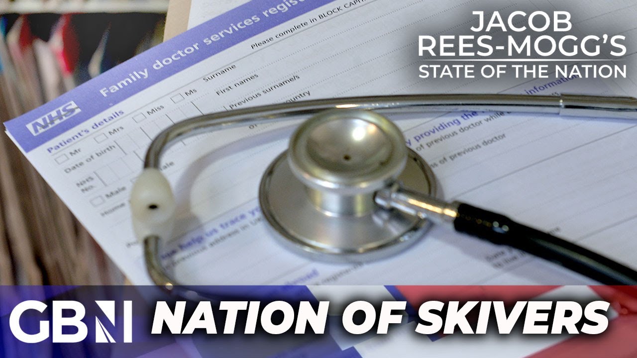 Nation of skivers: 2.5m Brits are claiming sickness benefits and NOT working