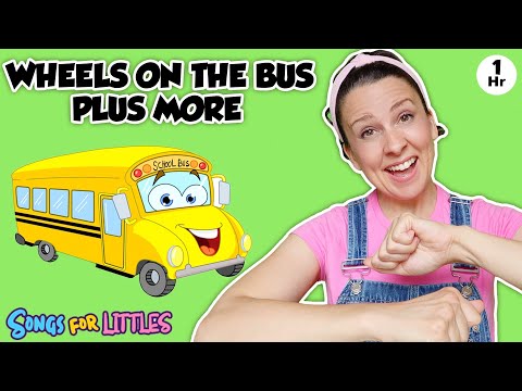 Wheels On The Bus + More Nursery Rhymes & Kids Songs - Educational Videos for Kids & Toddlers