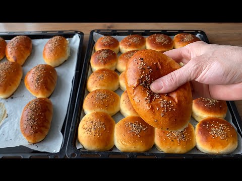 DONDURUCULAR BU SANDVİÇ EKMEĞİYLE DOLACAK💯PUF PUF KABARAN SANDVİÇ EKMEĞİ NASIL YAPILIR👌