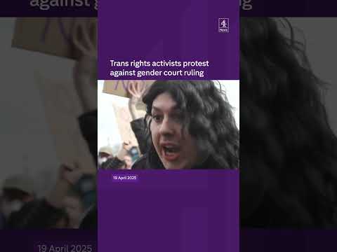 Trans rights activists protest court ruling