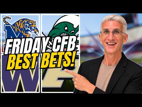 CFB Week 7 Best Bets: Purdue vs Washington | Memphis vs Tulane