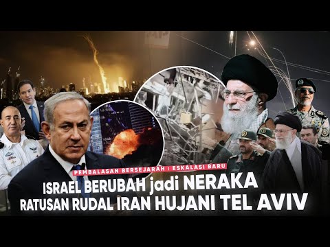 ISRAEL BERUBAH jadi NERAKA! “BOMBARDIR IRAN hancurkan kota-kota di Israel” PEMBALASAN TERBESAR