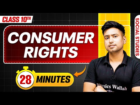 Consumer Rights in 28 Minutes || Mind Map Series for Class 10th