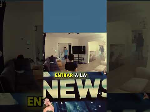 Las cámaras captaron como la niña huyó de su padrastro y aún no la encuentran parte. 1/2