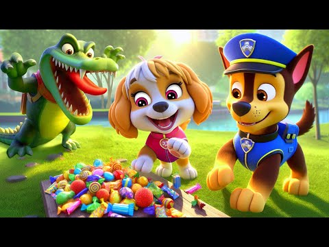 Paw Patrol Ultimate Rescue | OMG! Police CHASE Plesae Save Baby SKYE From CROCODILE!? Funny Story