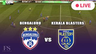 🔴Bengaluru FC vs Kerala Blasters | Indian Super League Match Live Simulation | FC 26