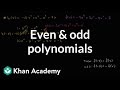 Understanding Even and Odd Functions
