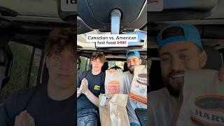 Canadian vs American fast food with Xav Trudeau